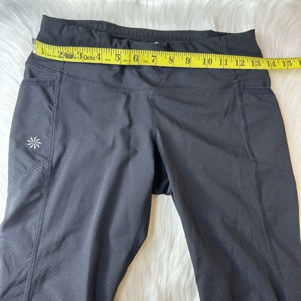 Athleta Dobby Be Free Knicker Capri Black Size XS - Image 7