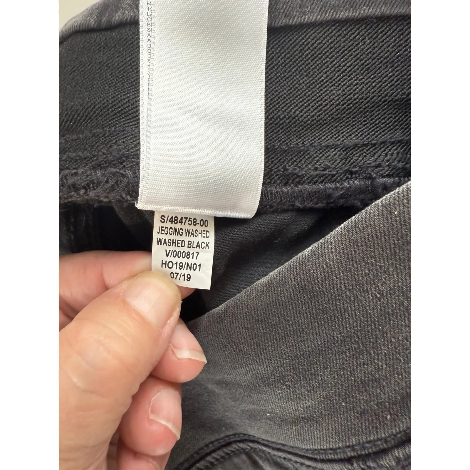 Old Navy Rockstar Black Washed Jeggings Women's Size 10 | Normcore | Casual Chic - Image 6