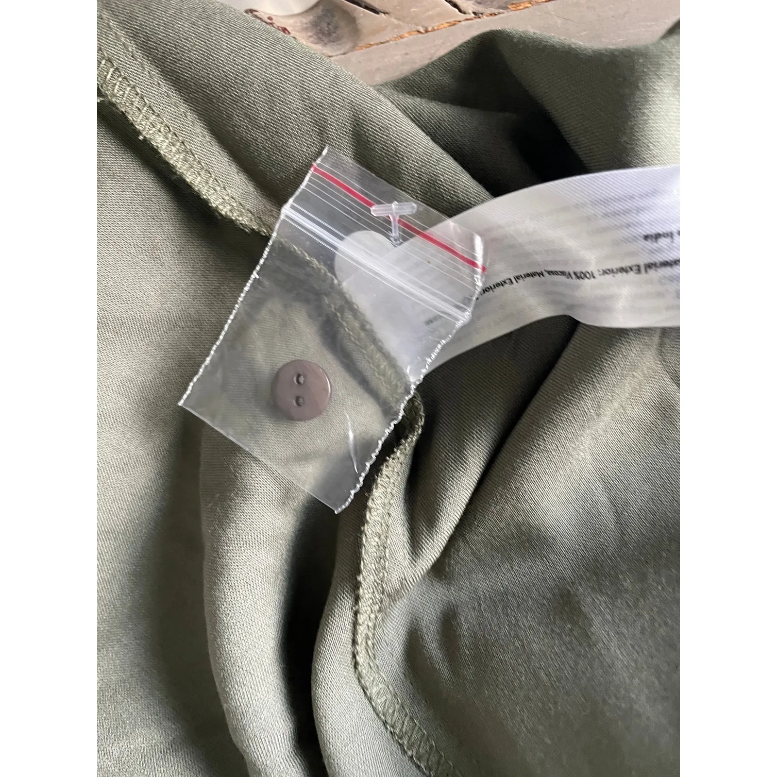 Venus Olive Green Halter Midi Dress Size 6 - Image 11