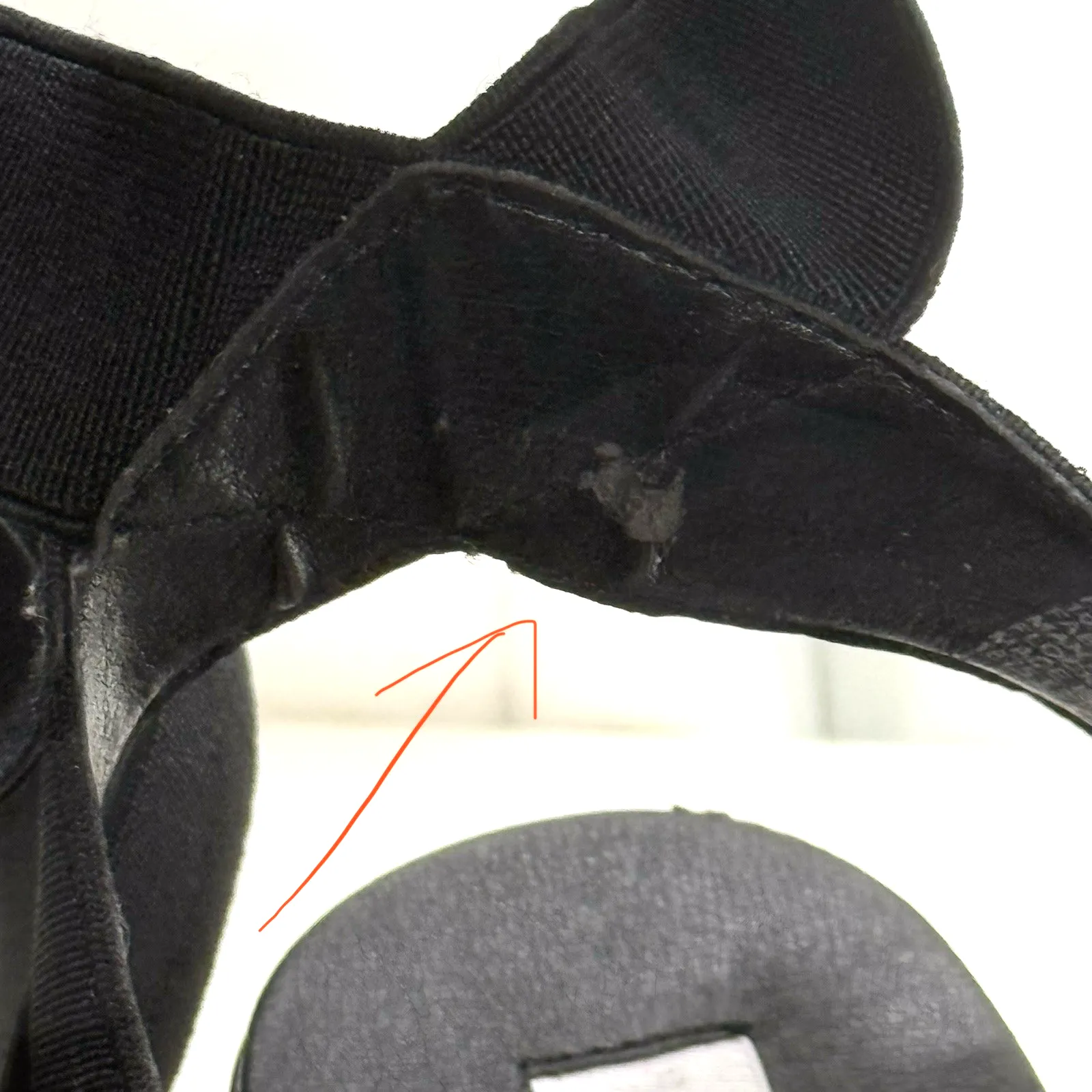 STEVE MADDEN Comfort Black Elastic Fabric Block Heel Sandal Shoes Size 10 - Image 8