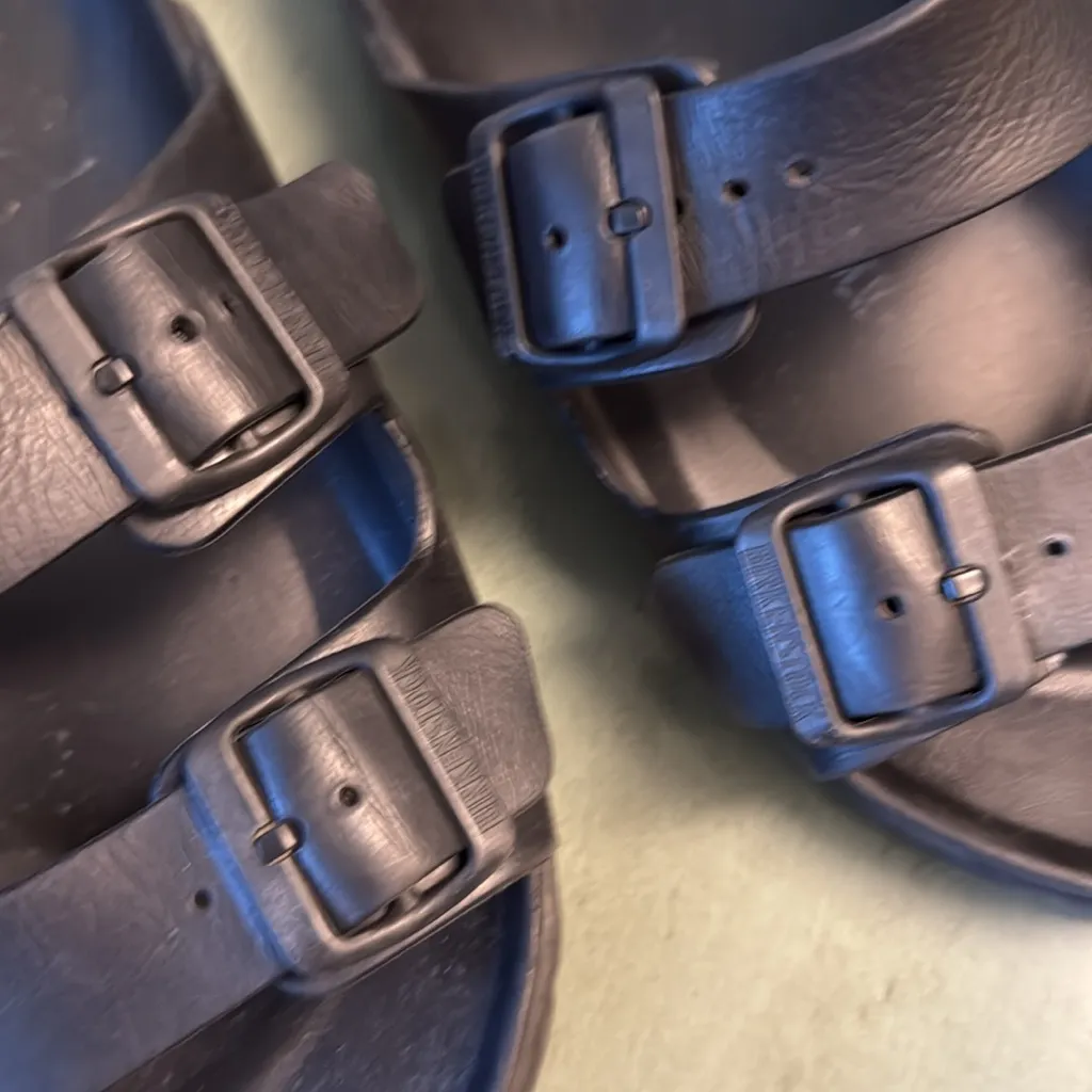 Birkenstock Arizona Eva Black Slide Sandals Water Friendly Size 41 - Image 6