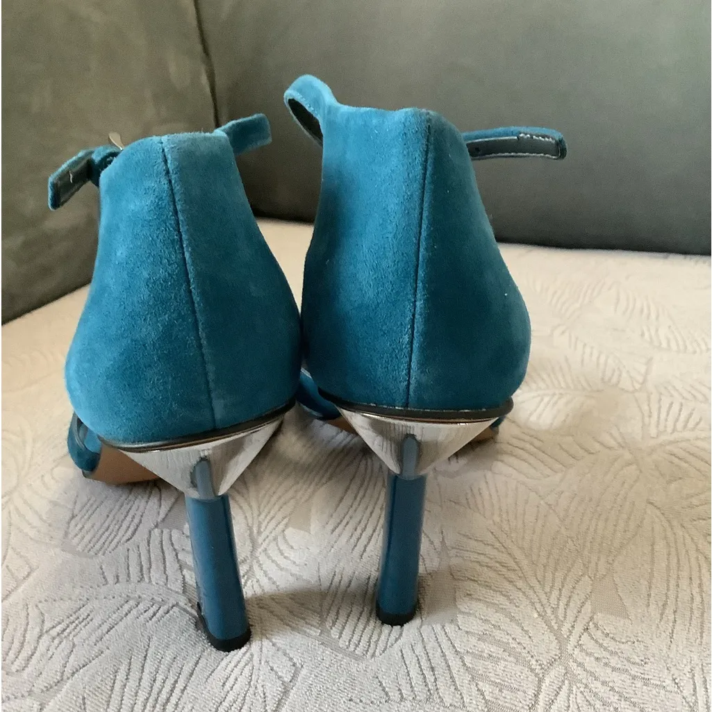 Genuine leather sandals - NICE 💙 COLOR❣️ - Image 6