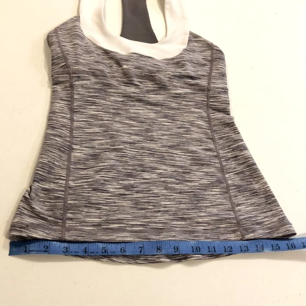 Lululemon  - Purple/Gray & White Space Dye Scoop - Image 10