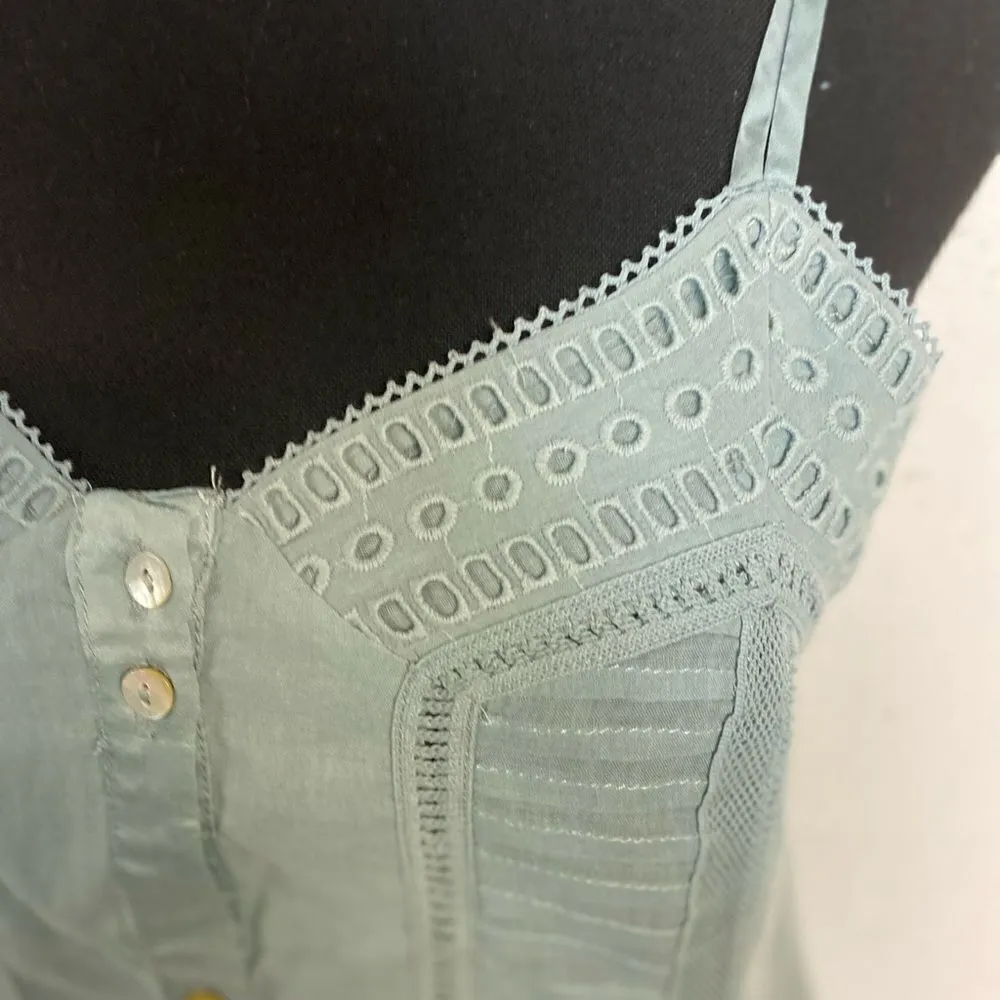 #141 ANTHROPOLOGIE TINY LABEL Cotton Crop Top - Image 7
