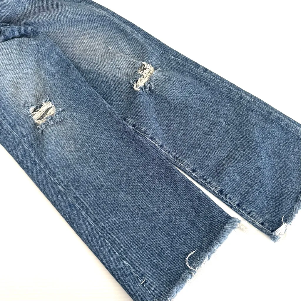 7 For All Mankind Luxe Vintage The Ultra High Rise Slim kick Jeans Size 28 - Image 6