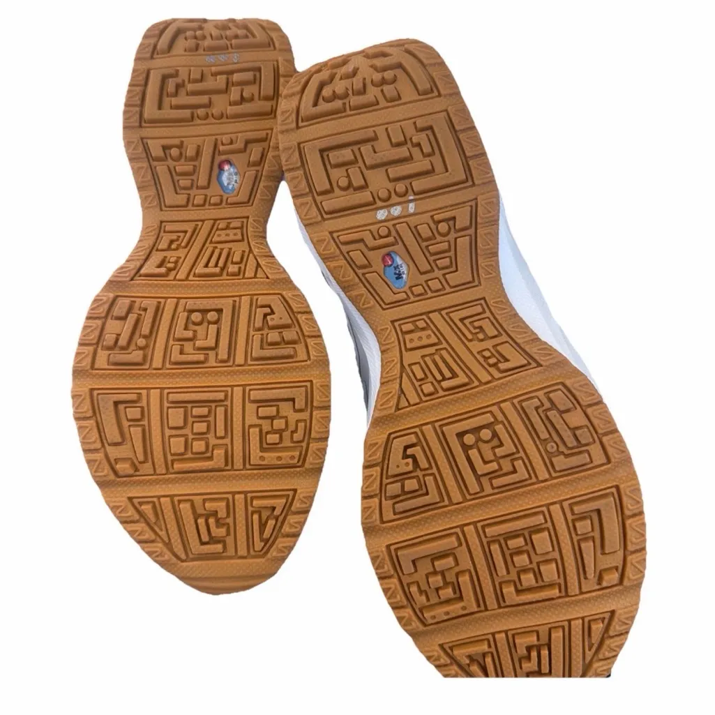 Nike Men's Brown and White Sneakers - Image 5