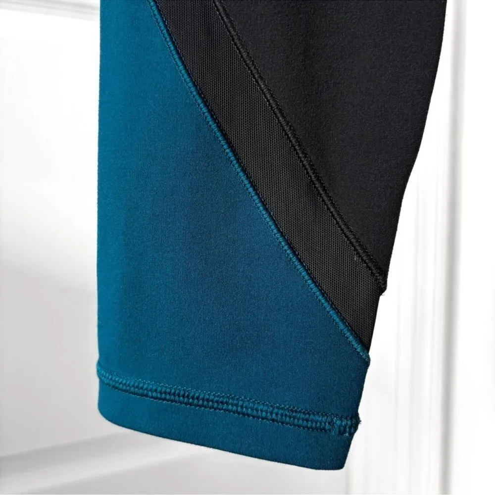 Athleta Elevation Powervita Teal 7/8 Leggings Size Small - Image 12