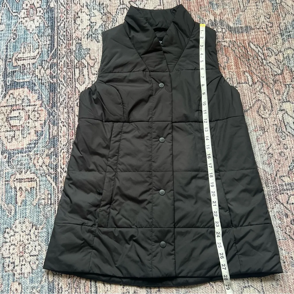 The North Face Femtastic Insulated Puff Vest  Size Small Black Puffer Vest - Image 13