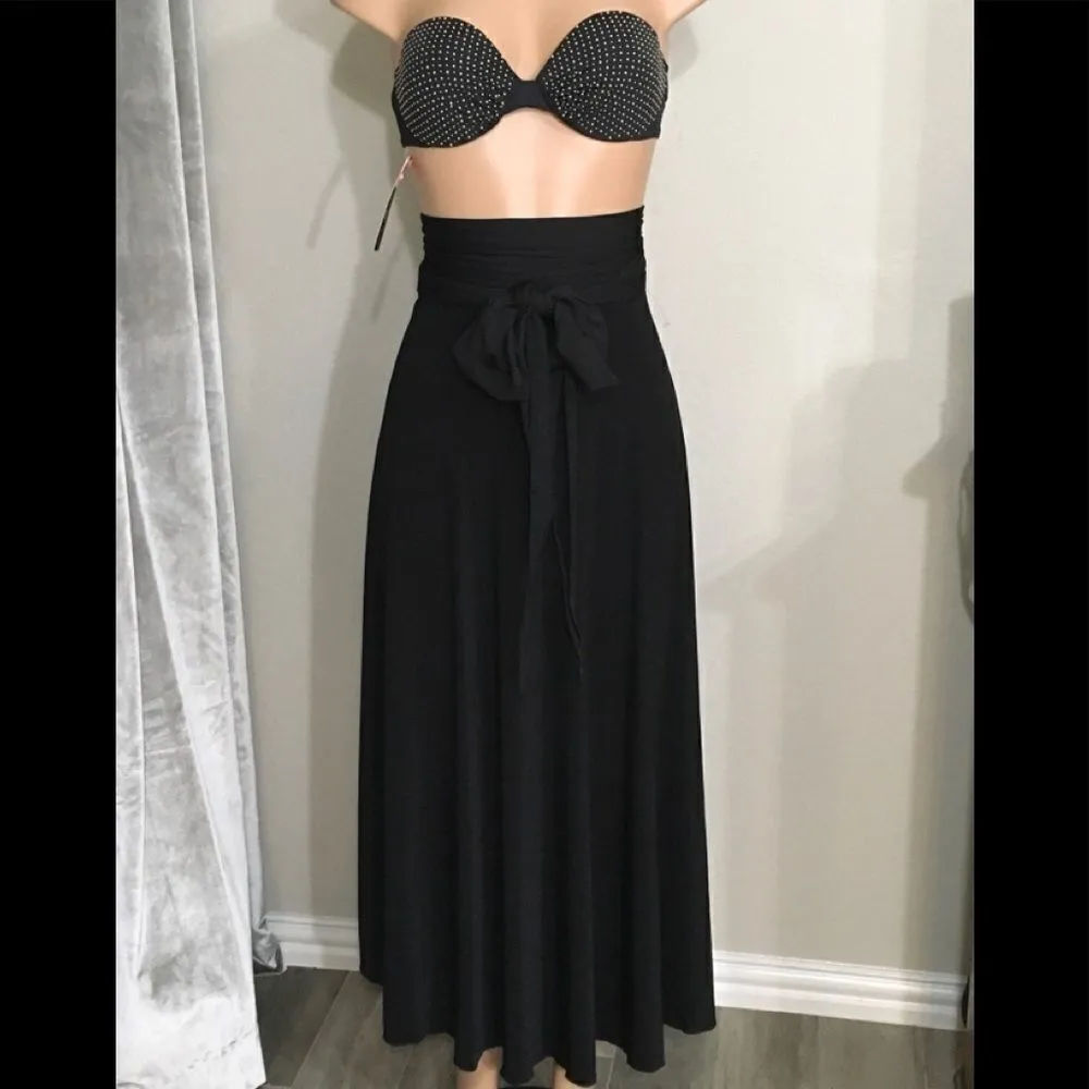 New. Vintage Niki Wior dress/coverup. NWOT Black - Image 6