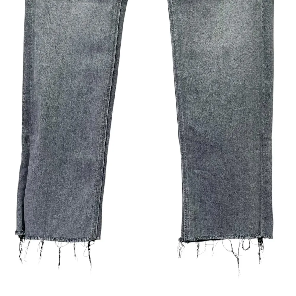 Mother Denim The Pixie Dazzler Ankle Fray Jeans Size 29 in Digging Up Dirt Gray - Image 5