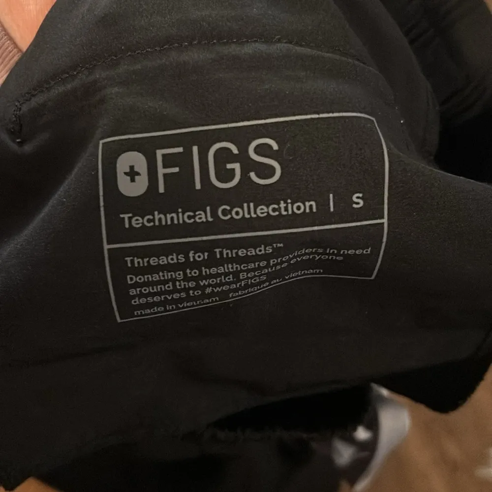 FIGS  21-Pocket Slim Jogger Scrub Pant Black, Size S - Image 9