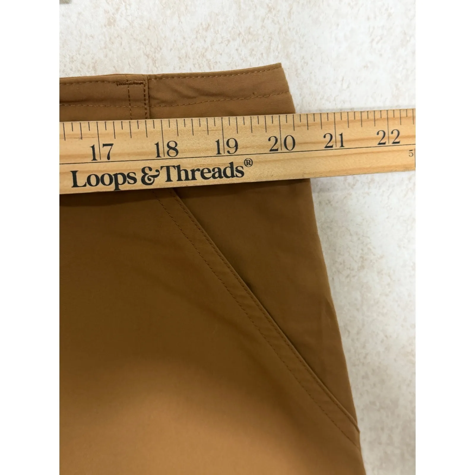 Patagonia‎ Womens Skirt Brown Cargo Style Size 14 Mini Casual Outdoor - Image 3