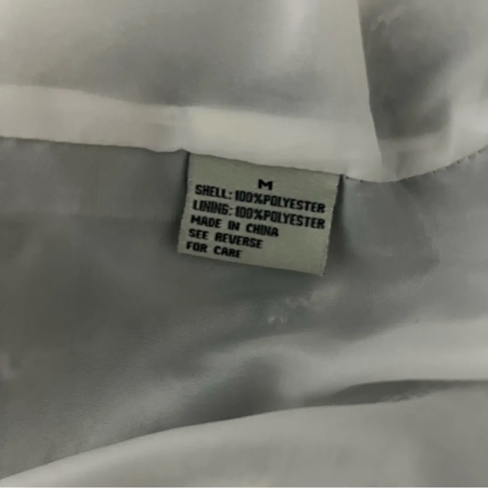 Vintage Glacier Gear Outdoor Faux Fur Zip Front Jacket, Sz M White Size M - Image 14