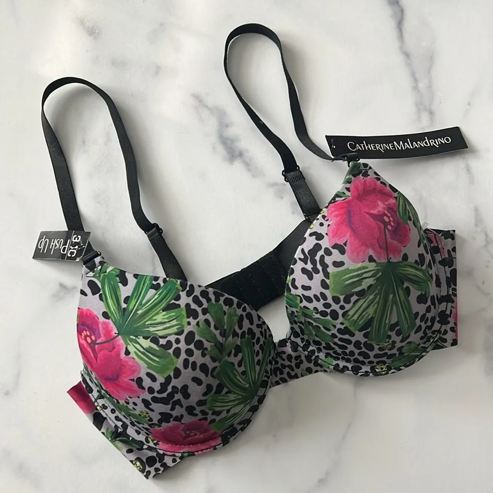 Catherine Malandrino Push Up Bra, Size 34C, Style BR3-CM045 New w/Tag Retail $48 - Image 11