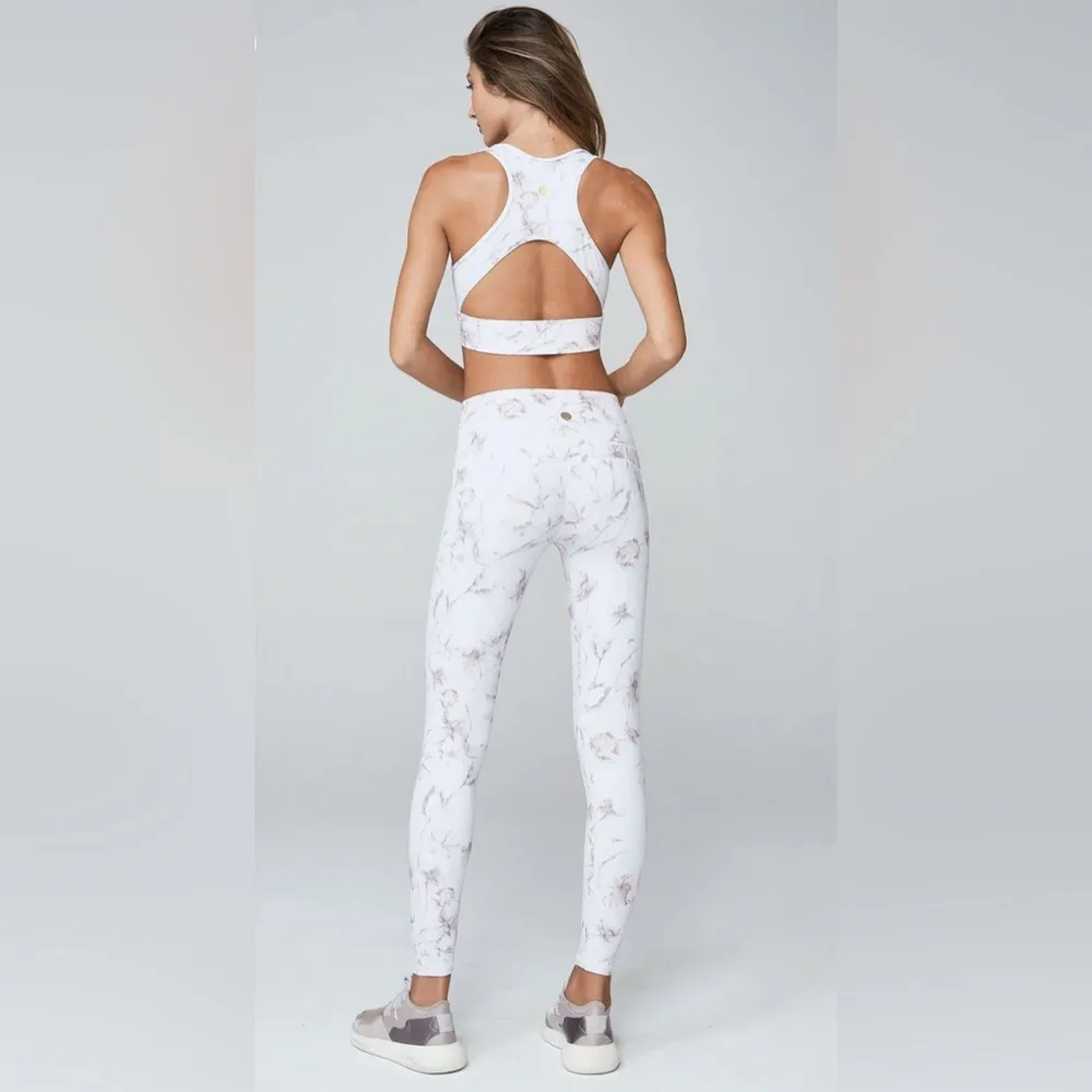 VARLEY Floral Print Biona Full Length Leggings Size Medium NWT - Image 7