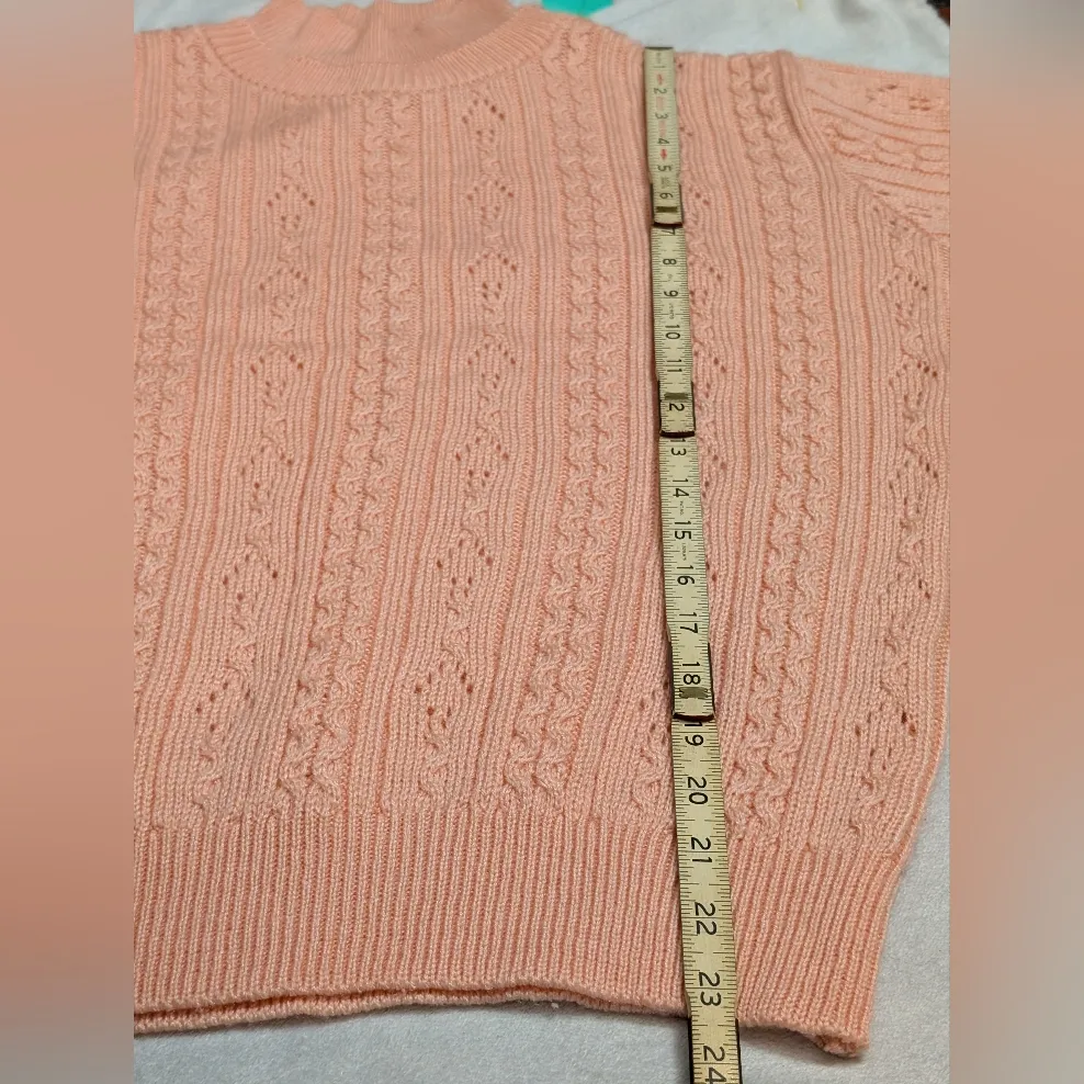 Northern Isles Vintage Sweater Pink Size Medium Size L - Image 10