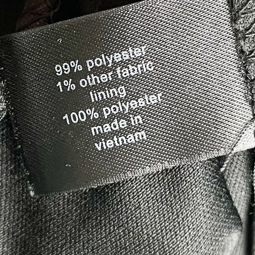 Lane Bryant Black Multicolor Floral Print High Neck Belted Maxi Dress Size 18 - Image 9