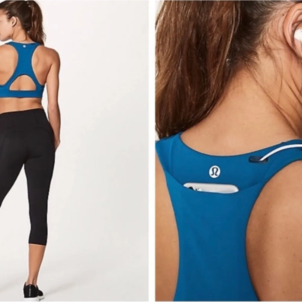 Lululemon Pace Perfect Bra in Blue - Image 3