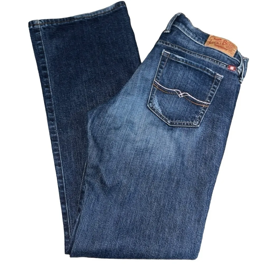 Lucky Brand Denim Size 8 29 Ol Rooftop Dark Blue Stark Sweet N Low Stretch Jeans - Image 5