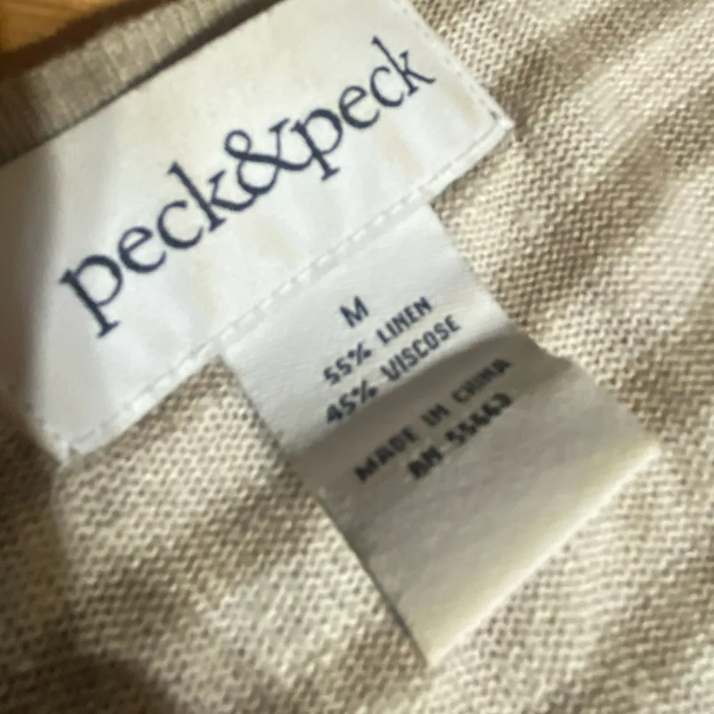 🏷️🏷️Women’s Medium Peck & Peck light striped duster cardigan - Image 8