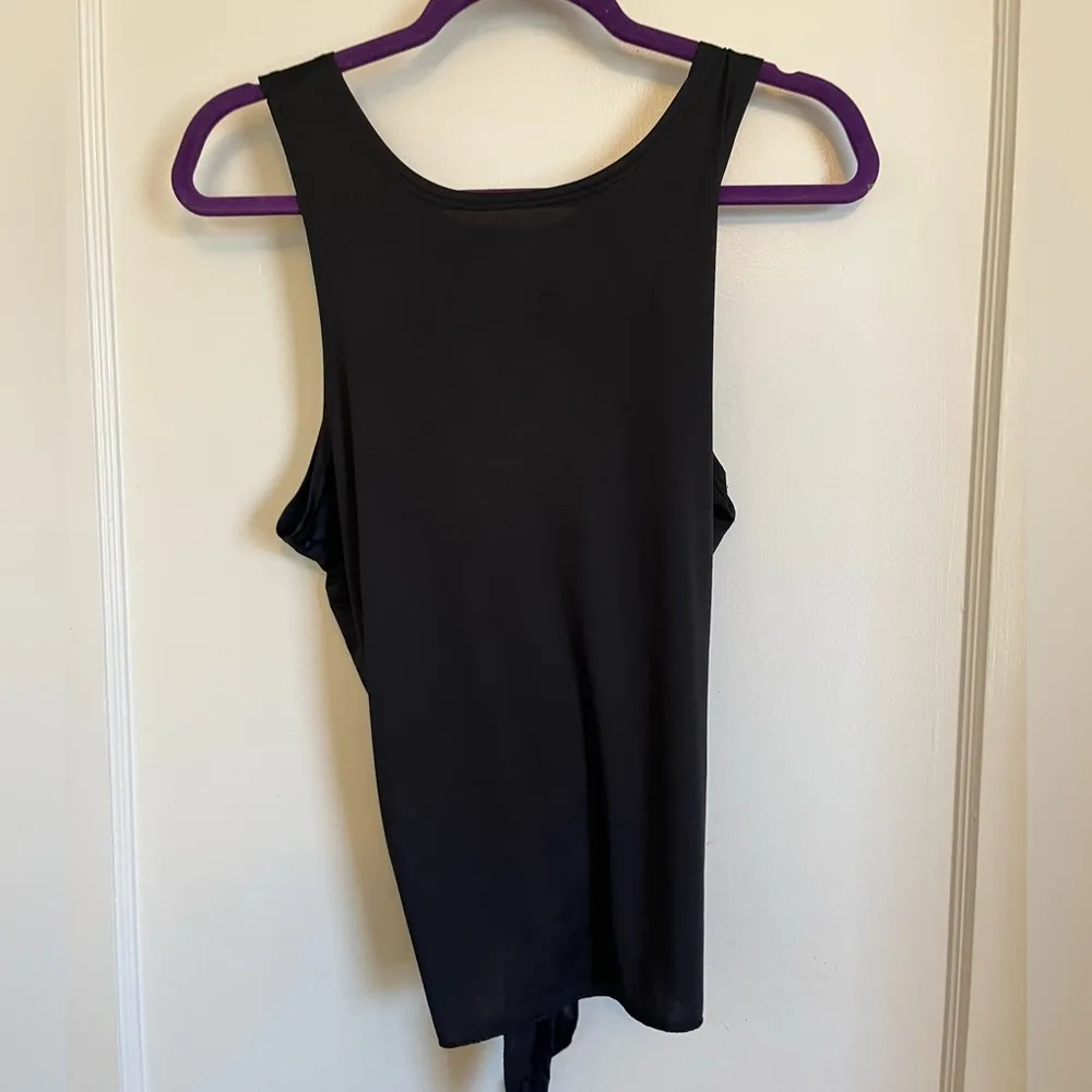 Athletic open back tank Black Size M - Image 5