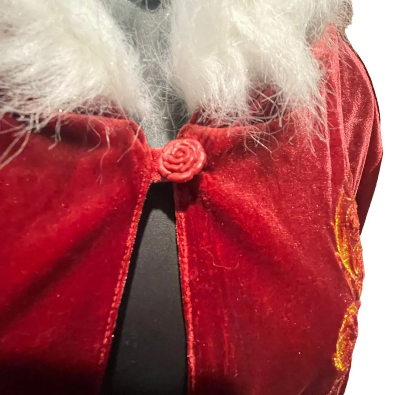 Disney  Red Beauty And The Beast Winter Hooded Cape - Image 3