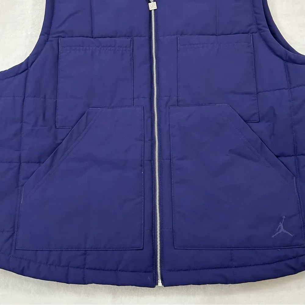 Nike Air Jordan Jumpman Loose Fit Sky Purple Gilet Cargo Active Vest Women’s L - Image 6