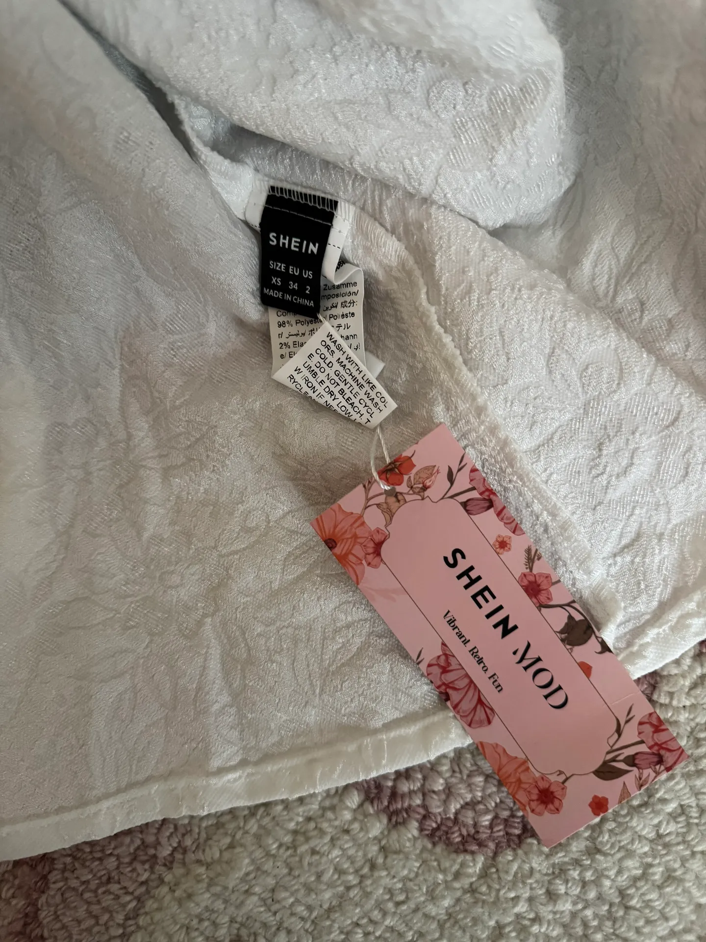 white mini dress - Image 4