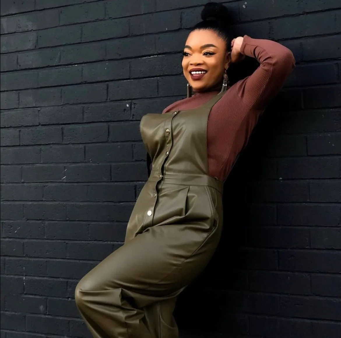 FAUX LEATHER JUMPSUIT - Image 6