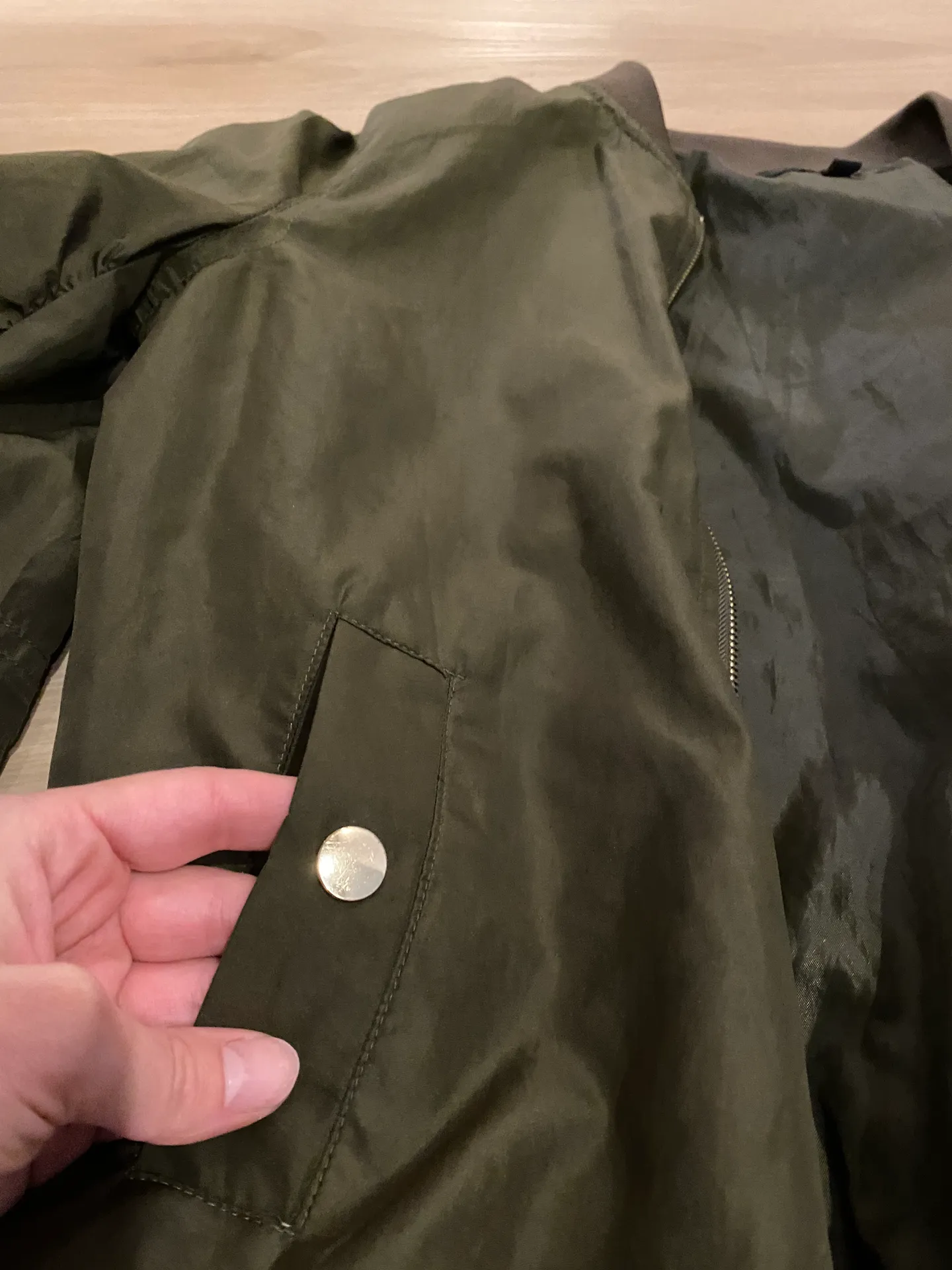 Military Bomber Jacket - Image 4