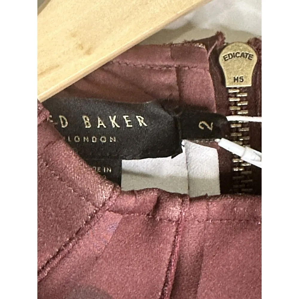 Ted Baker  Zassha Bodycon floral-print mini dress Ted Sz 2 US 4-6 NEW - Image 5