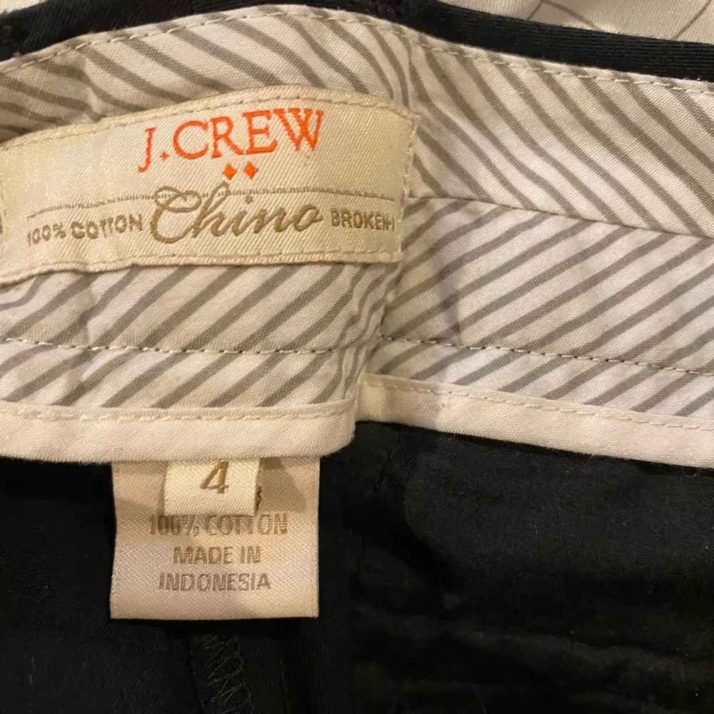 Black J. Crew Chino Shorts - Image 10