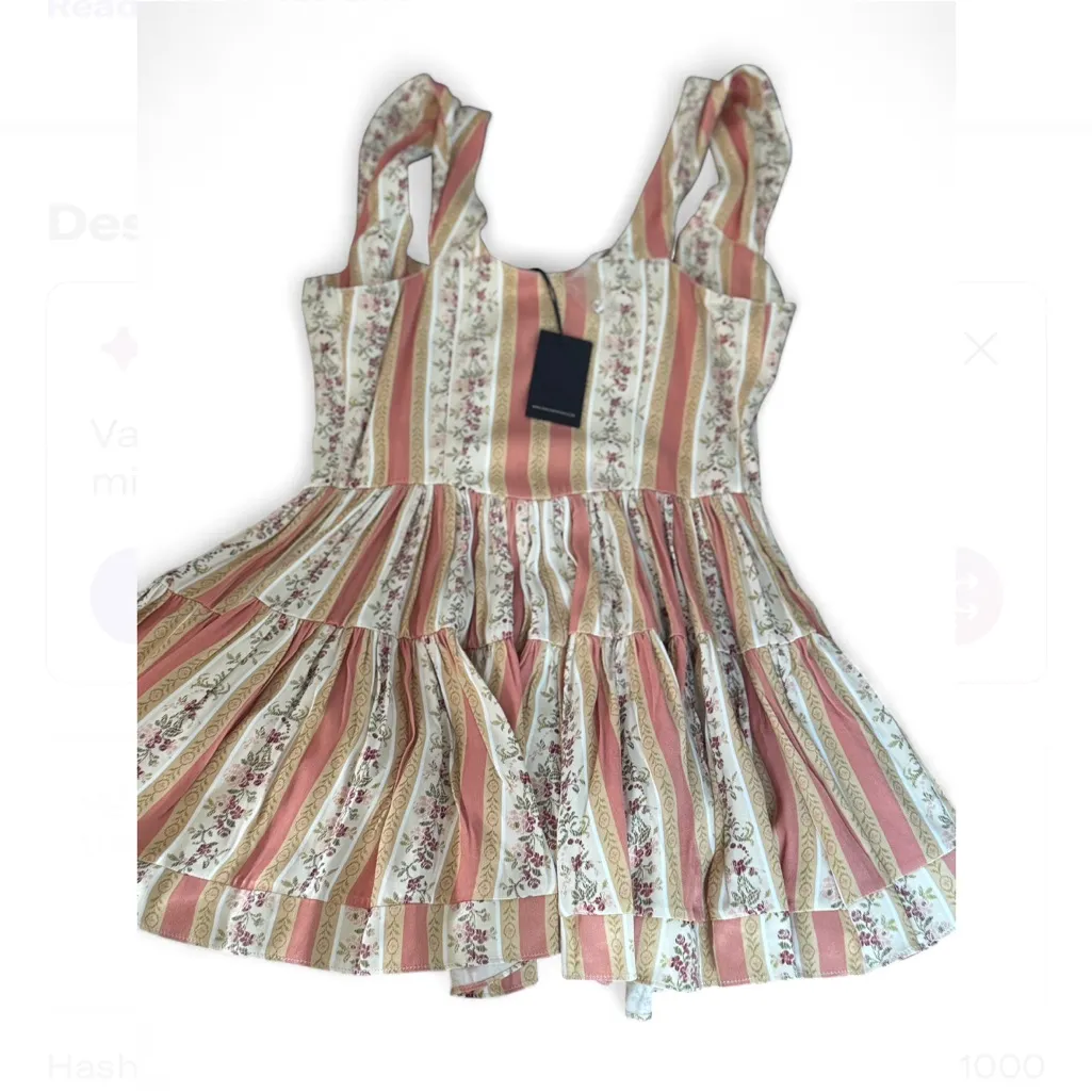 NWT Vanessa Mooney Elisabeth Romper Dress small - Image 4