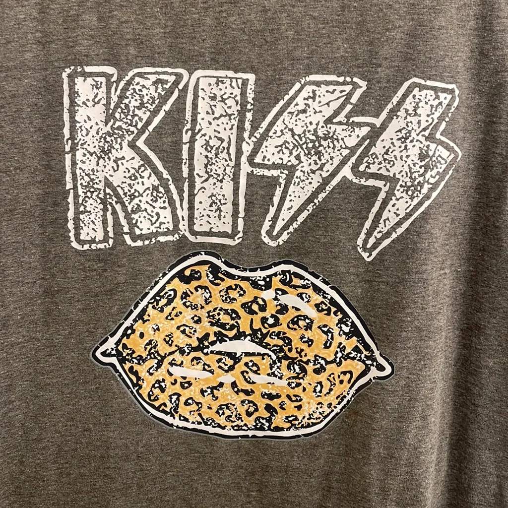 KISS Muscle Tee Gray Size M - Image 2