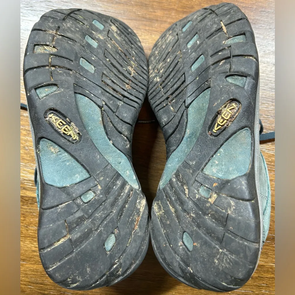 KEEN Presidio Women Size 6 Green Athletic Comfort Lace Up Walking Shoe - Image 6