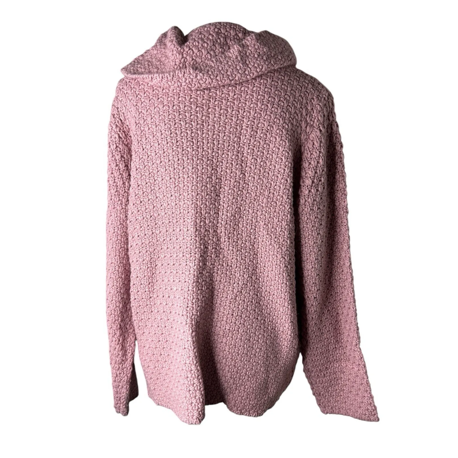 Modern Soul Size XL‎ QVC Pink Sweater Long Sleeves Knit Turtleneck Sweater NEW - Image 3