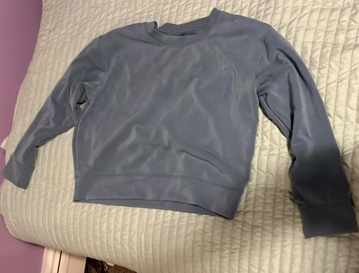 A New Day  blue sweatshirt - Image 3