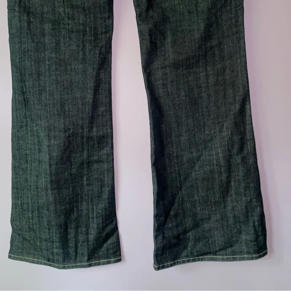 NEW See Thru Soul 32 Sammy Lowrise Flare Jeans Dark Wash Pants - Image 7