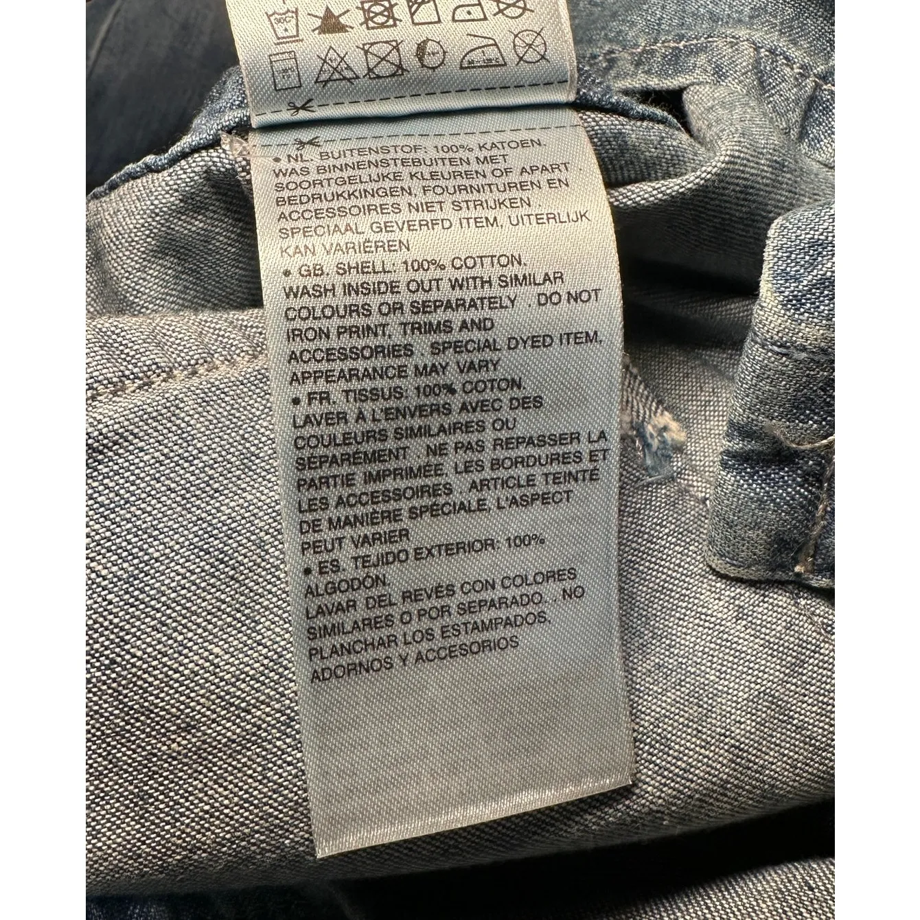 G-Star RAW Women's Macro Balloon Mini Dress Blue Denim Sz Medium NWT Lightweight - Image 16