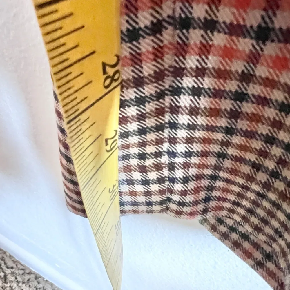 Vintage 70s Plaid Pants, Retro‎ Mod Preppy Groovy, Size 10 - Image 4