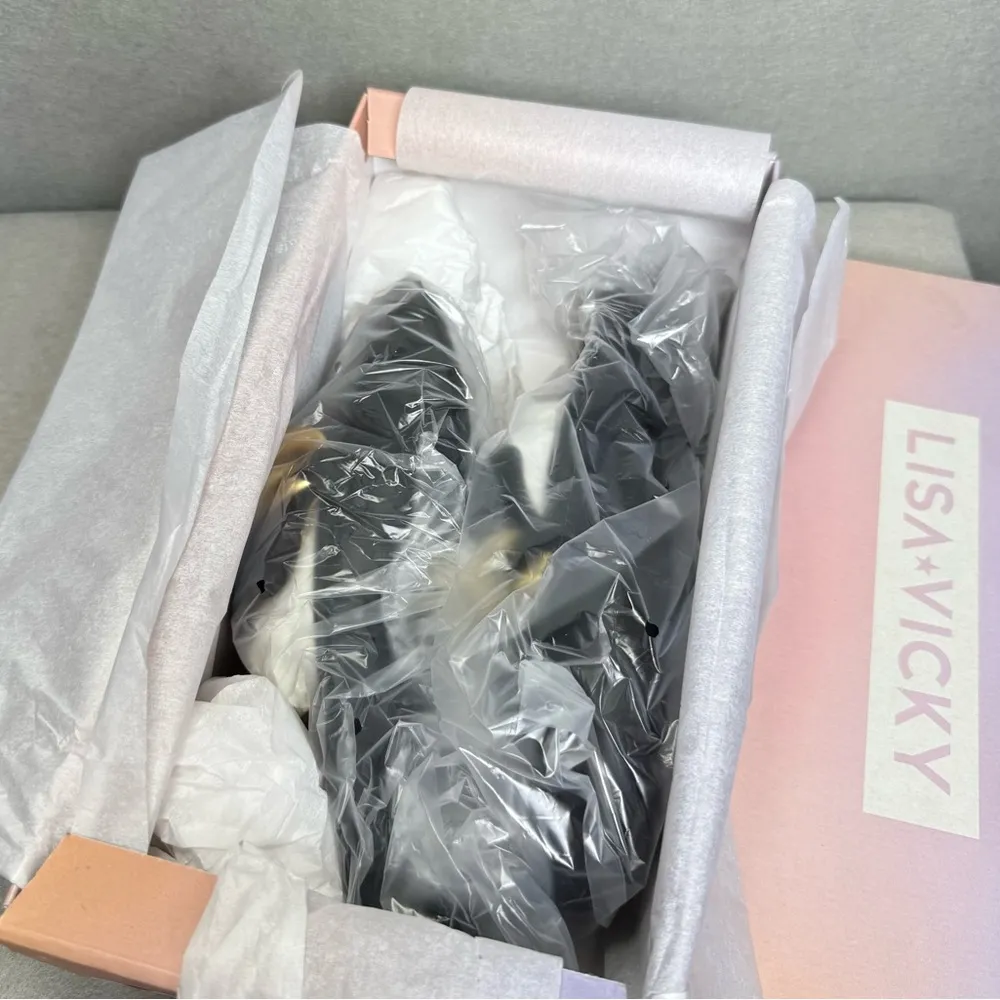 Lisa Vicky Women’s Nappa Loafer Mule Chain - Image 6