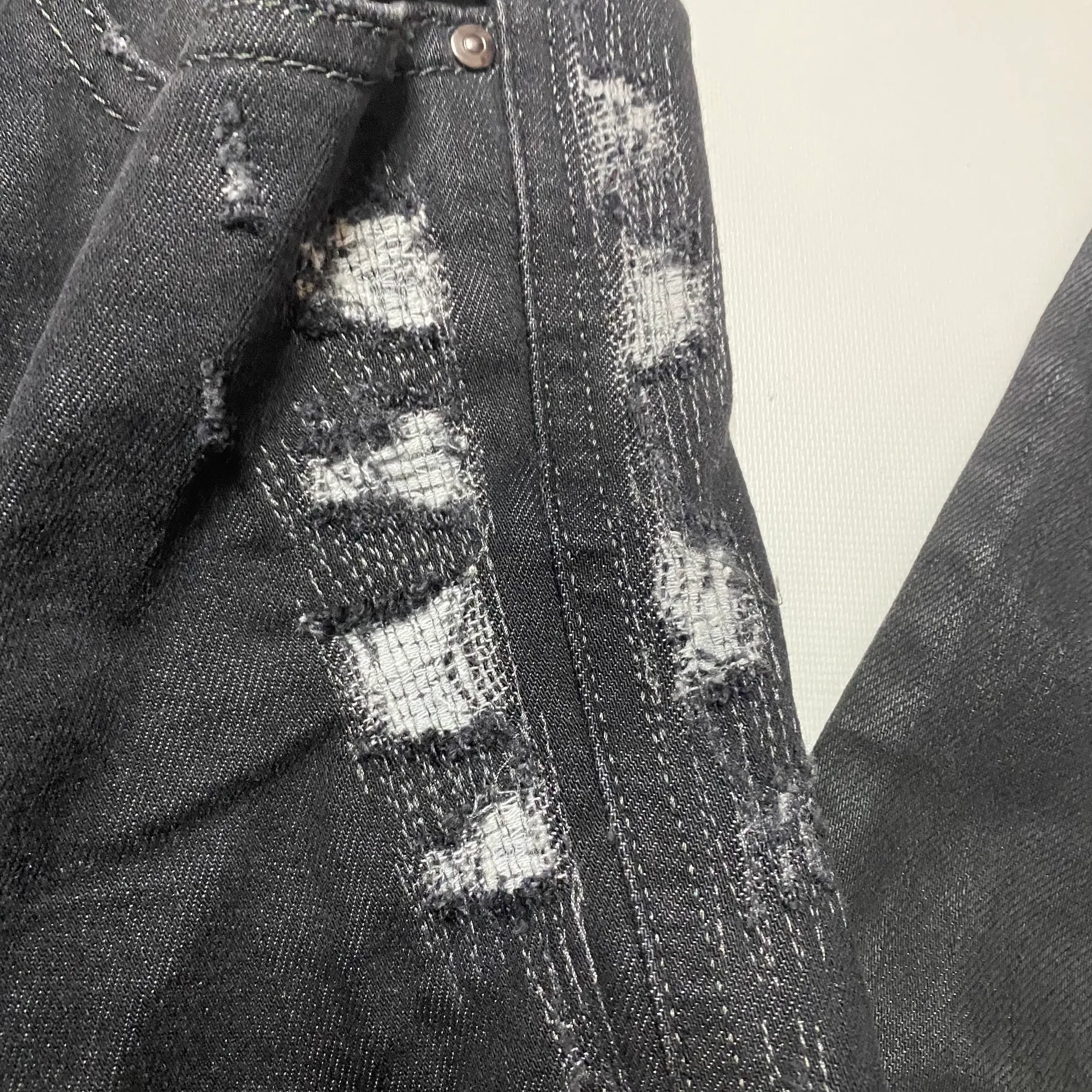 NWT Diesel Babhila Black Jeans size 27  - Image 6