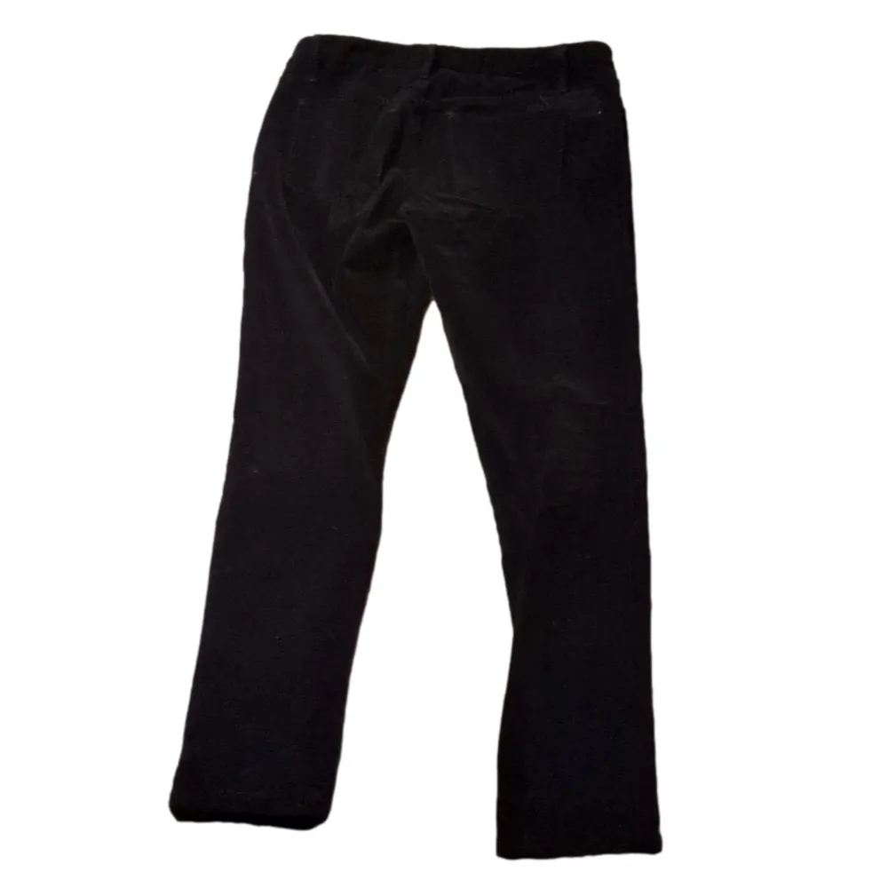 Joe's Jeans Chelsea Ultra Slim Fit Velvet Pant Wash Black Size 29 - Image 6