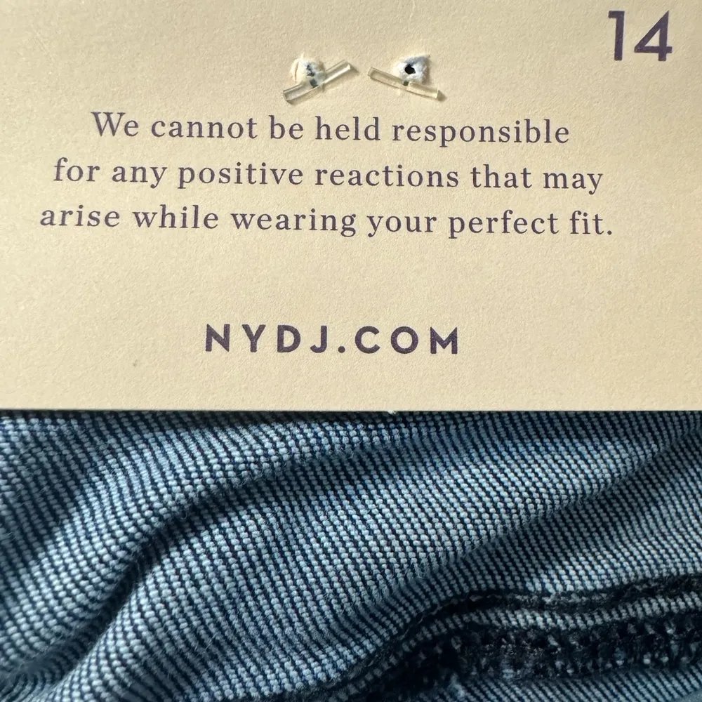 NYDJ Sheri Slim Jeans in Quinn Size 14 NWT - Image 12