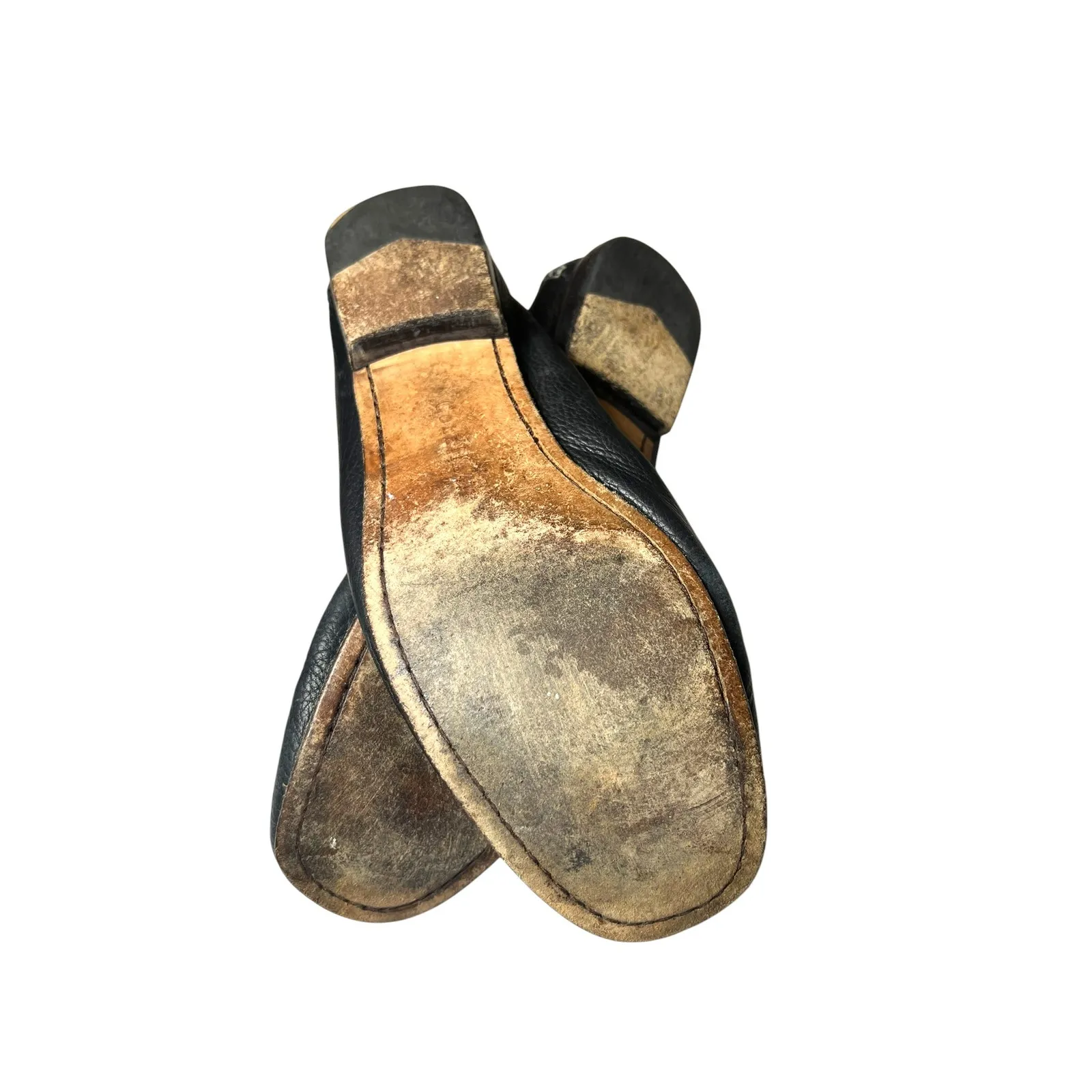 Cole Haan 8.5 leather driving loafers with tan trim Flats Slip On Womens - Image 4