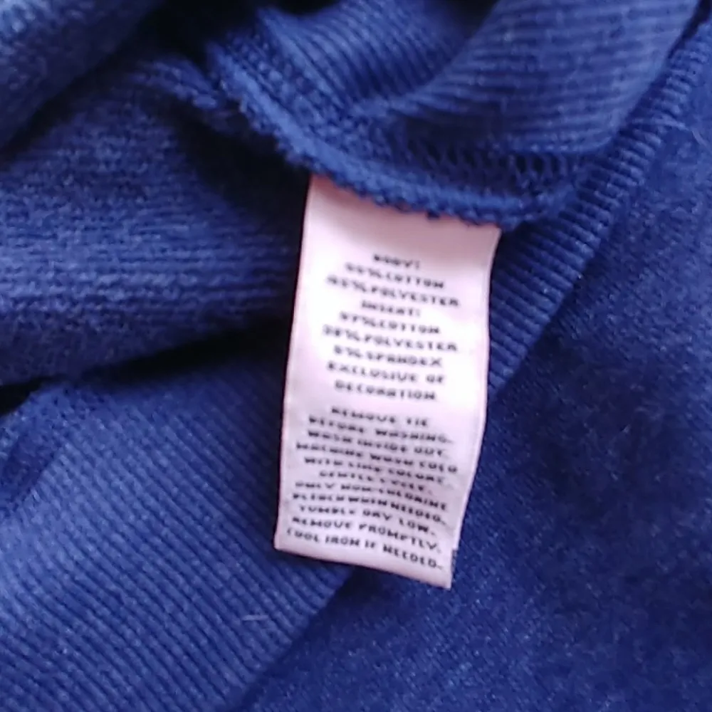 Juicy Couture Blue Tie Back Top - Image 6