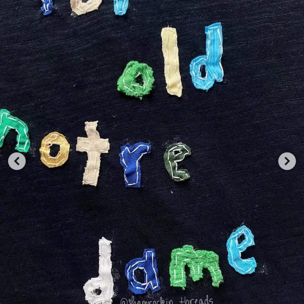 Notre dame patchwork quilted shirt - Image 6