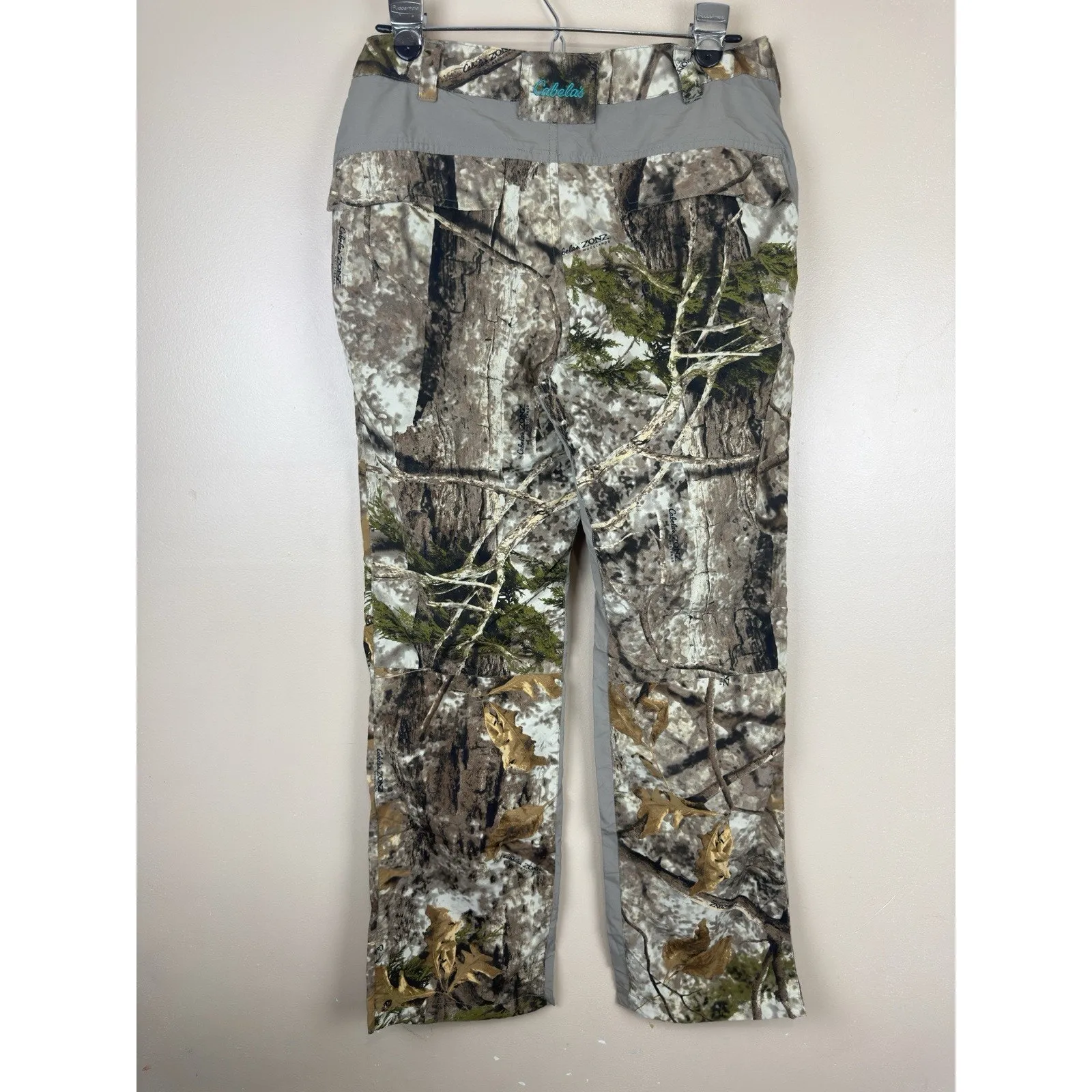 Cabela’s Zonz Woodlands Camo Pants Womens Size 8 “Outfit Her” Polyester Hunting - Image 6