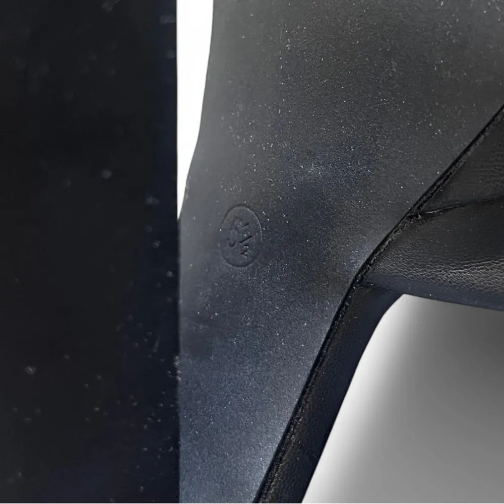 Olivia Ferguson Platform Black Heels Size 5.5 - Image 5