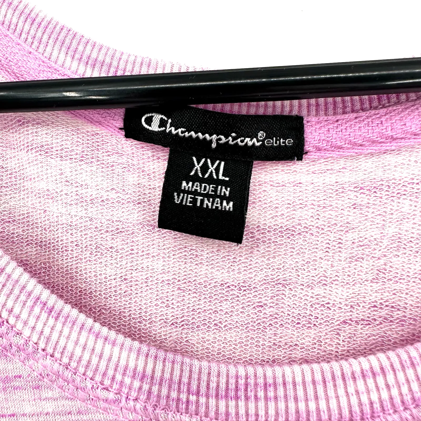 Champion size XXL long sleeve‎ sweater top shirt heathered purple athleisure - Image 3